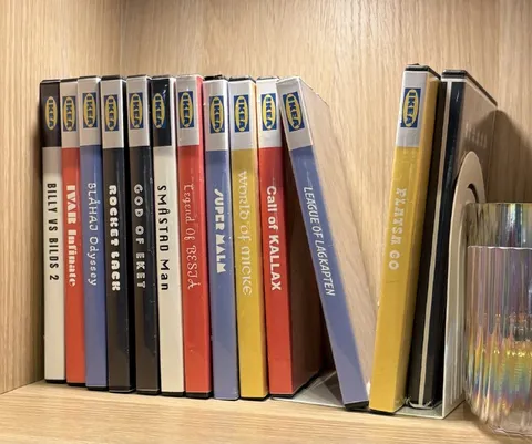IKEA Video Game Shelf