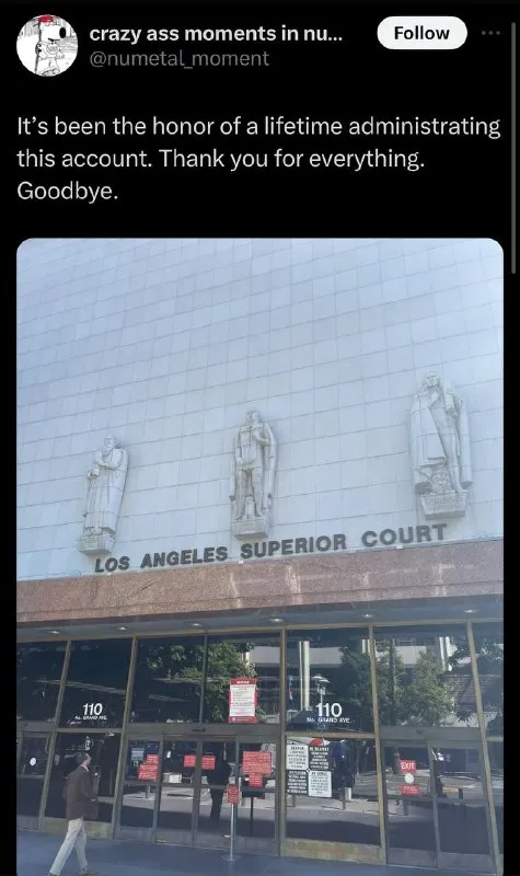 Lifetime Honor Goodbye at Court