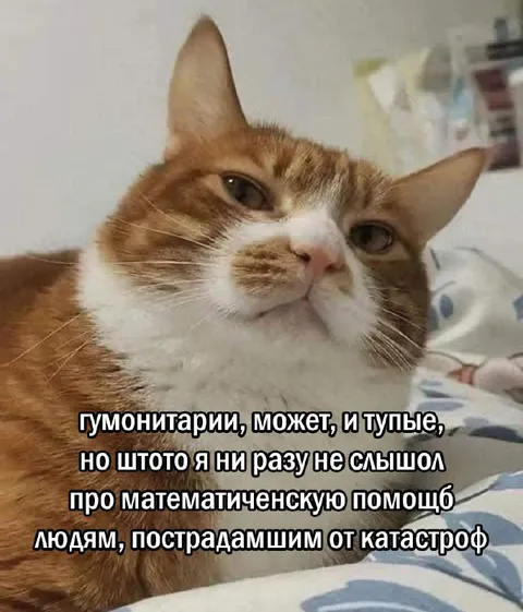 Гуманитарии и математическая помощь