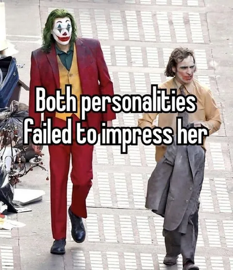 Both Personalities Failed to Impress Her