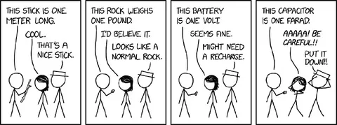 Capacitor Panic Stick Figure