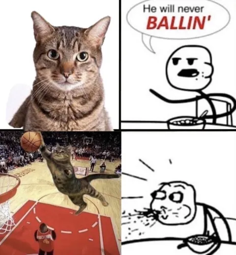 He Will Never Ballin'