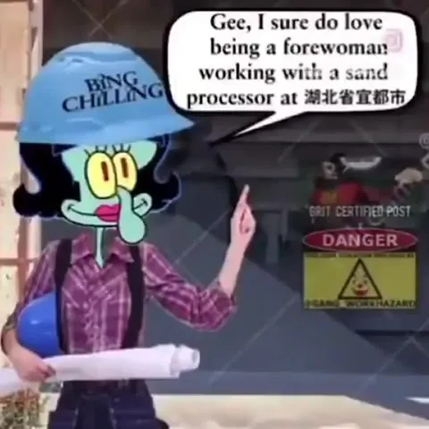 Forewoman Meets the Sand Processor