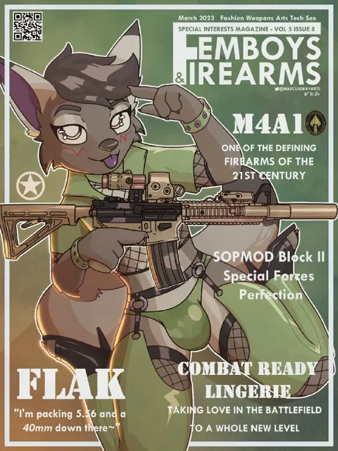 Femboys and Firearms Magazine