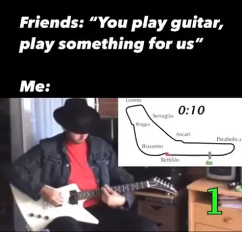Friends Ask for a Guitar Song