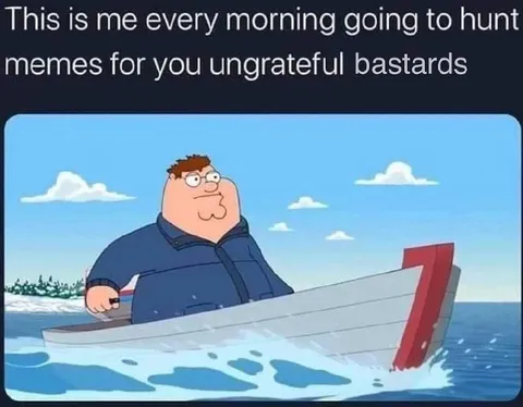 Peter Griffin Hunts Memes