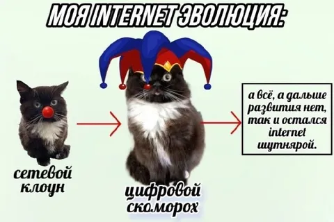 Эволюция интернет-клоуна