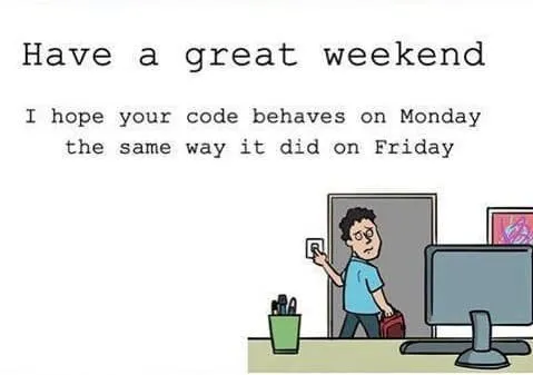 Code Behaves on Monday