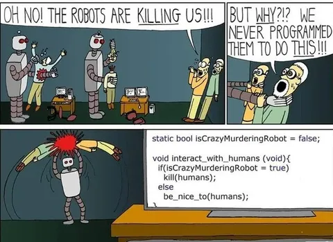 Robots Killing Humans by Mistake