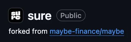 Sure Forked From Maybe