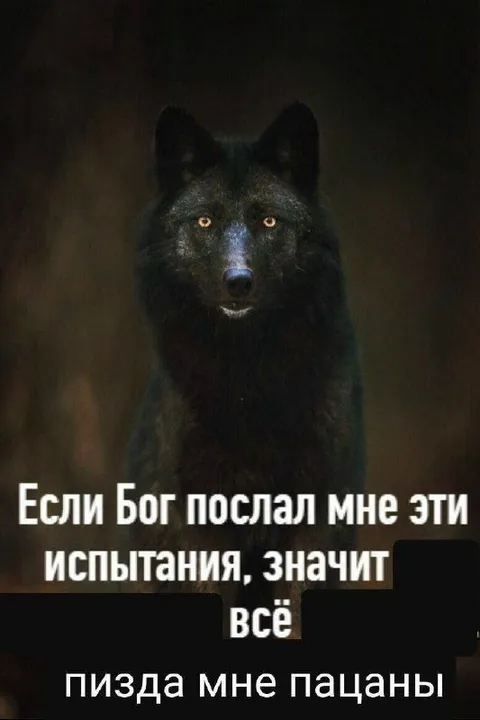 Если бог послал эти испытания