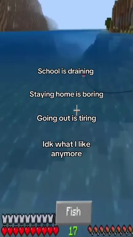 Minecraft Fishing Is All I Like