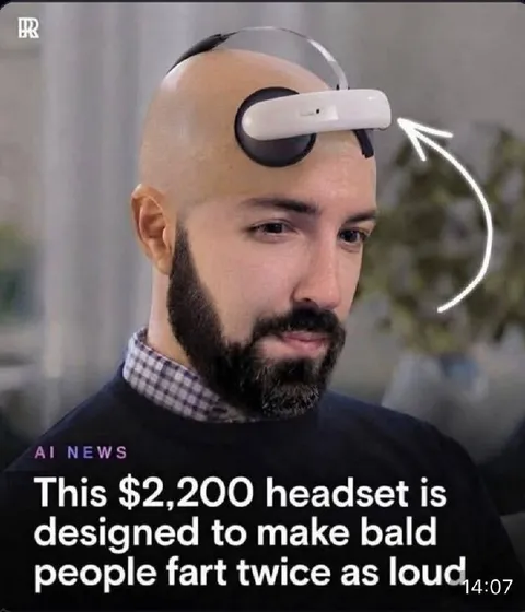 $2,200 fart headset