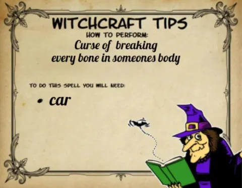Witchcraft Tips Car Spell