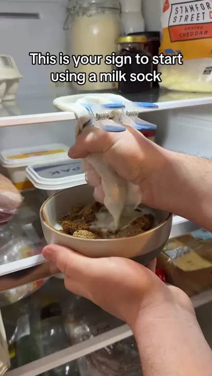 Milk Sock Cereal Tutorial