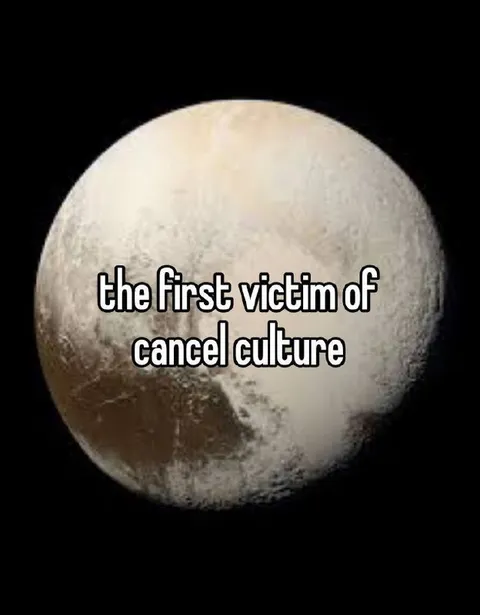 Pluto, First Cancellation Victim