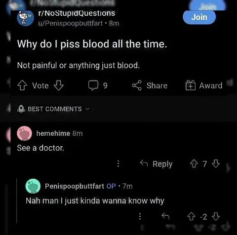 Why Do I Piss Blood