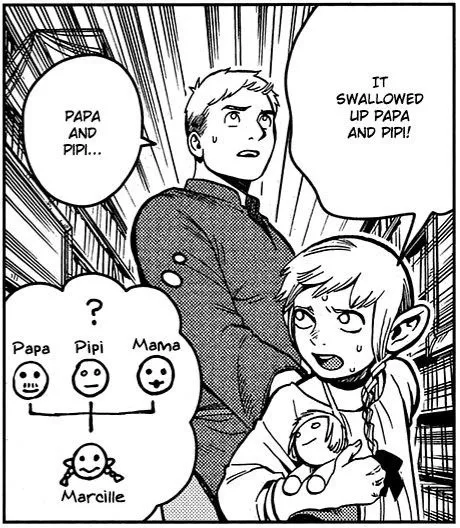 Papa and Pipi Swallowed Up