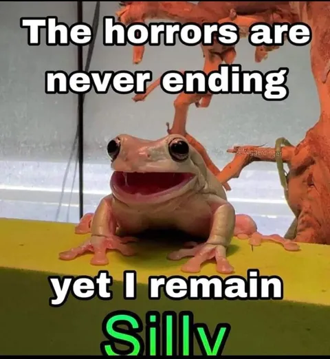 Silly Frog Amid Endless Horrors