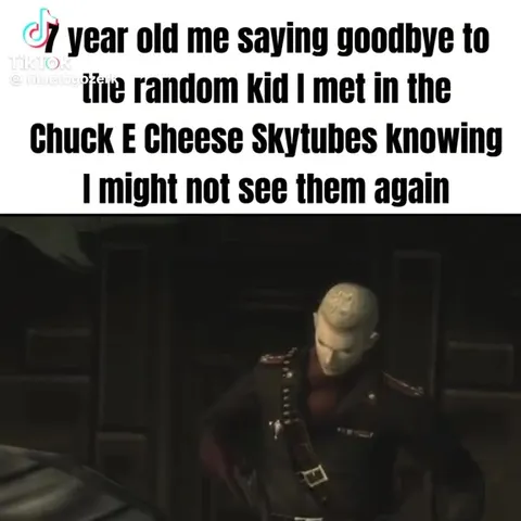 Seven-Year-Old Goodbye at Chuck E. Cheese