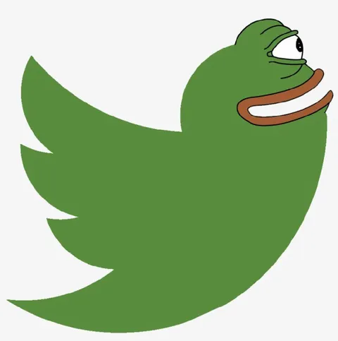 Пепе в логотипе Twitter