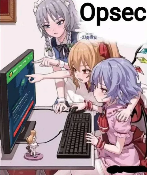 Anime Girls Lose OPSEC