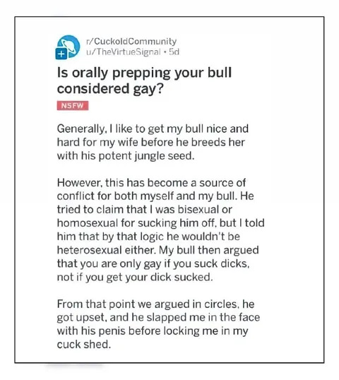 Is Orally Prepping Your Bull Gay?