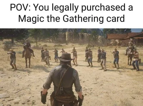 Legally Purchased Magic Card