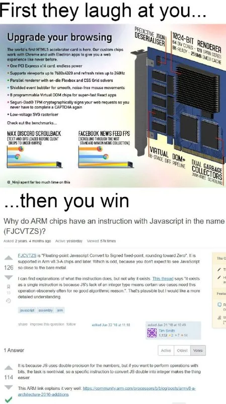 First They Laugh Then You Win