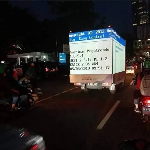 Computer Booting on a Truck