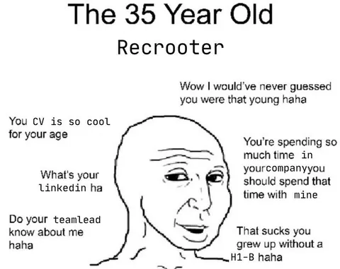 The 35 Year Old Recruiter