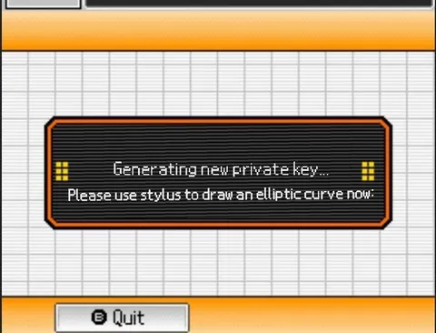 Stylus Elliptic Curve Key Generation
