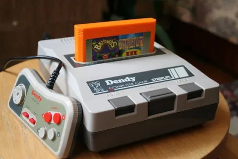 Старая приставка Dendy