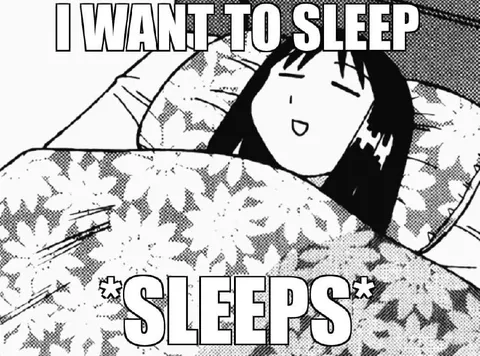 I Want to Sleep