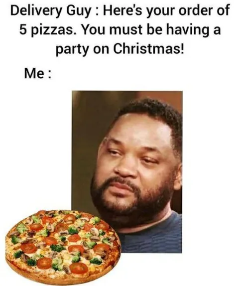 Five Pizzas for Christmas