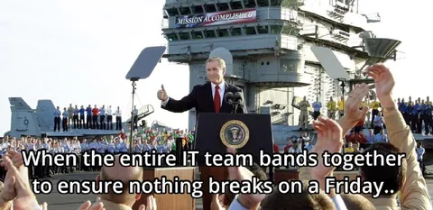 IT Team Mission Accomplished