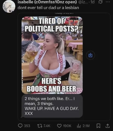 Boobs and Beer Instead