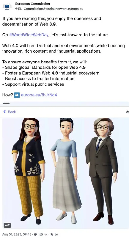 European Commission Lives in the Future