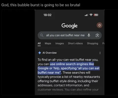 Google AI Buffet Search