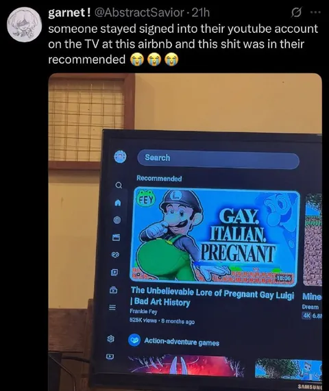 Pregnant Gay Italian Luigi Recommendation