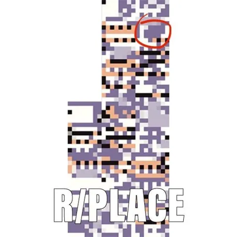 R/place Pixel Art Mystery