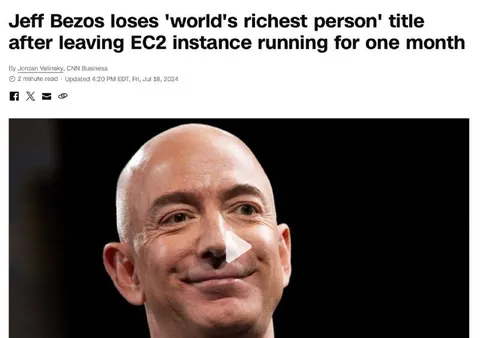 Jeff Bezos Loses Richest Person Title