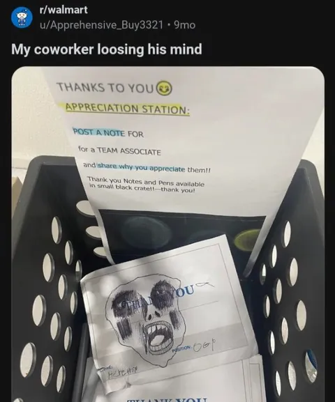 Coworker Appreciation Station Gone Wrong