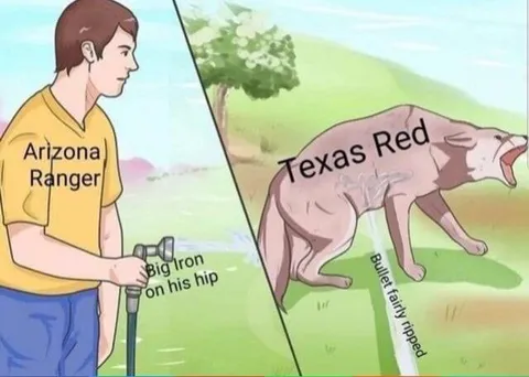 Arizona Ranger and Texas Red