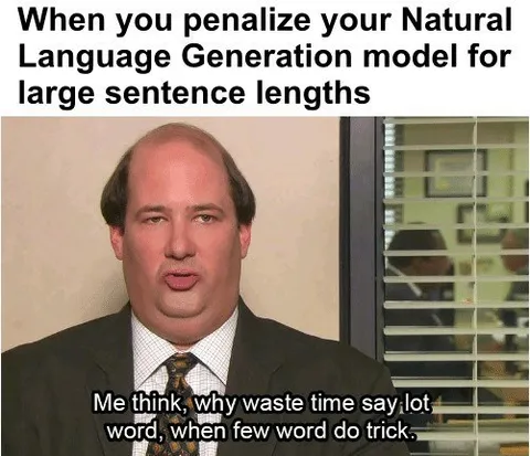 Natural Language Generation Penalty