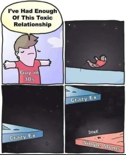 Guy Escapes Toxic Relationship
