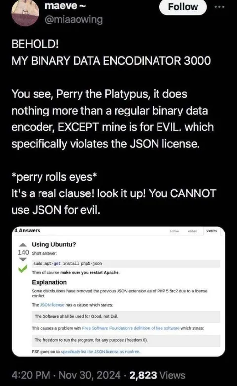 Evil Binary Data Encodinator