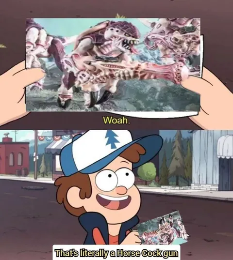 Horse Cockgun Reaction