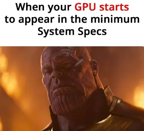 Thanos Sees GPU in Minimum Specs