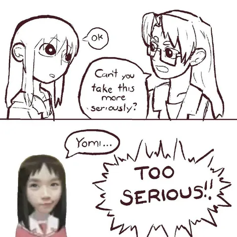 Too Serious Yomi Reaction
